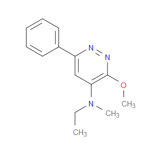 N-Ethyl-3-methoxy-N-methyl-6-phenyl-4-pyridazinamine