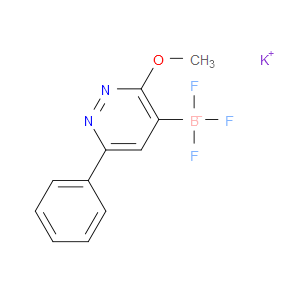 potassium trifluoro(3-methoxy-6-phenylpyridazin-4-yl)borate