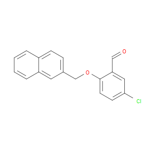 5-Chloro-2-(2-naphthalenylmethoxy)benzaldehyde