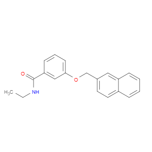 N-Ethyl-3-(2-naphthalenylmethoxy)benzamide