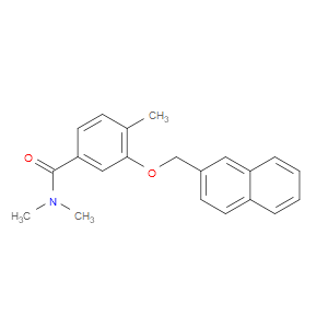 N,N,4-Trimethyl-3-(2-naphthalenylmethoxy)benzamide