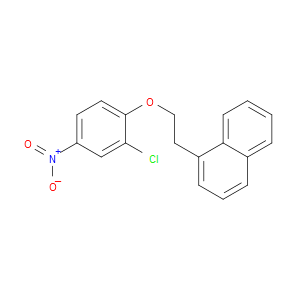1-(2-(2-chloro-4-nitrophenoxy)ethyl)naphthalene