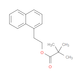 2-(1-Naphthalenyl)ethyl 2,2-dimethylpropanoate