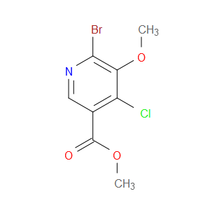 methyl 6-bromo-4-chloro-5-methoxynicotinate