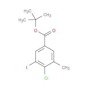 tert-butyl 4-chloro-3-iodo-5-methylbenzoate