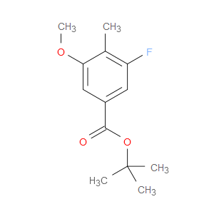 tert-butyl 3-fluoro-5-methoxy-4-methylbenzoate