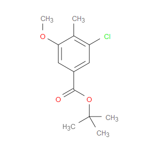 tert-butyl 3-chloro-5-methoxy-4-methylbenzoate