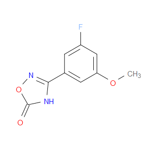 3-(3-Fluoro-5-methoxyphenyl)-1,2,4-oxadiazol-5(2H)-one