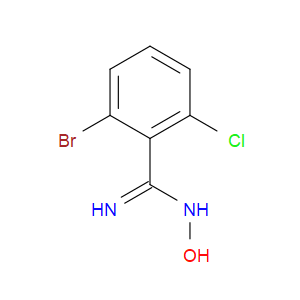 2-Bromo-6-chloro-N-hydroxybenzenecarboximidamide