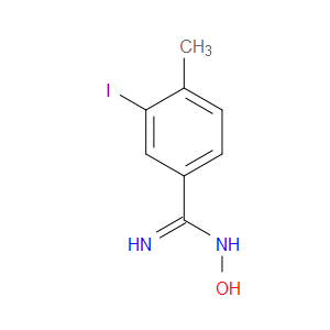 N-Hydroxy-3-iodo-4-methylbenzenecarboximidamide