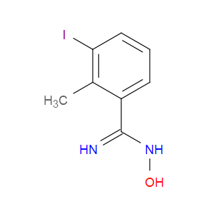 N-Hydroxy-3-iodo-2-methylbenzenecarboximidamide