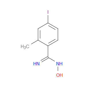 N-Hydroxy-4-iodo-2-methylbenzenecarboximidamide