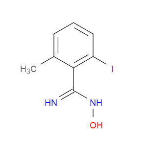 N-Hydroxy-2-iodo-6-methylbenzenecarboximidamide