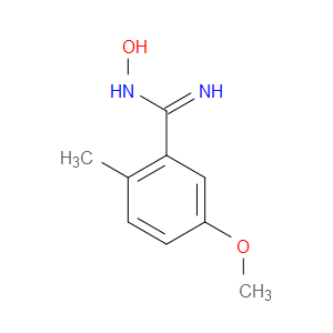 N-Hydroxy-5-methoxy-2-methylbenzenecarboximidamide