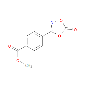 Benzoic acid, 4-(5-oxo-1,4,2-dioxazol-3-yl)-, methyl ester