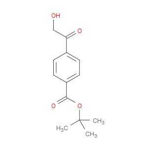 Benzoic acid, 4-(2-hydroxyacetyl)-, 1,1-dimethylethyl ester