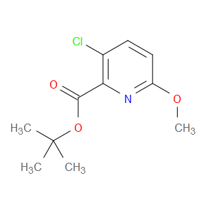 tert-butyl 3-chloro-6-methoxypicolinate