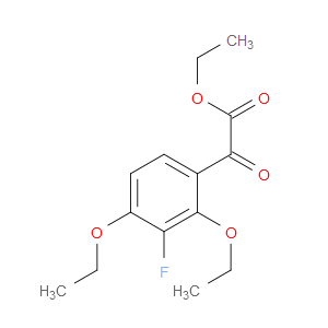 ethyl 2-(2,4-diethoxy-3-fluorophenyl)-2-oxoacetate