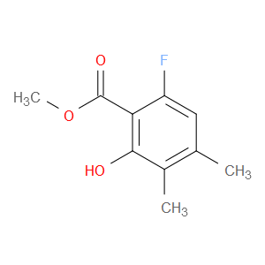 methyl 6-fluoro-2-hydroxy-3,4-dimethylbenzoate