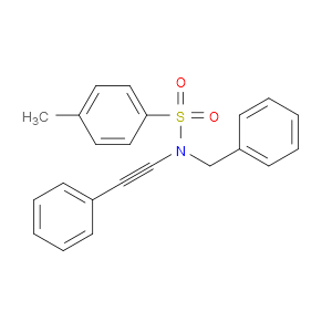 N-benzyl-4-methyl-N-(phenylethynyl)benzenesulfonamide