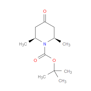 rel-1,1-Dimethylethyl (2R,6S)-2,6-dimethyl-4-oxo-1-piperidinecarboxylate