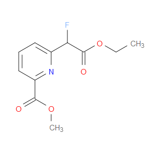 Ethyl α-fluoro-6-(methoxycarbonyl)-2-pyridineacetate