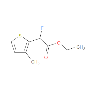 Ethyl α-fluoro-3-methyl-2-thiopheneacetate