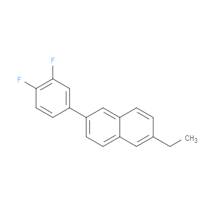 Naphthalene, 2-(3,4-difluorophenyl)-6-ethyl-