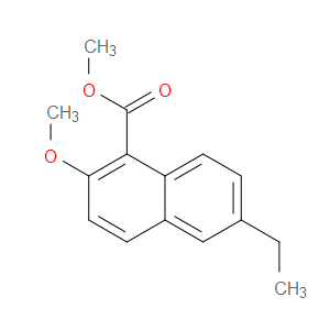 Methyl 6-ethyl-2-methoxy-1-naphthalenecarboxylate