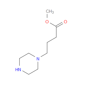 Methyl 1-piperazinebutanoate