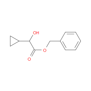 Phenylmethyl α-hydroxycyclopropaneacetate