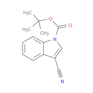 tert-butyl 3-cyano-1H-indole-1-carboxylate