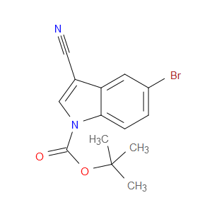 tert-butyl 5-bromo-3-cyano-1H-indole-1-carboxylate