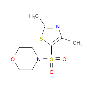 4-((2,4-dimethylthiazol-5-yl)sulfonyl)morpholine