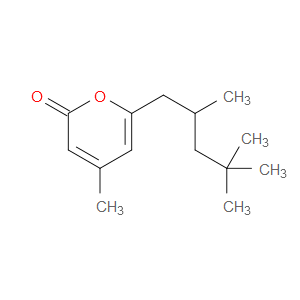 4-Methyl-6-(2,4,4-trimethylpentyl)-2H-pyran-2-one