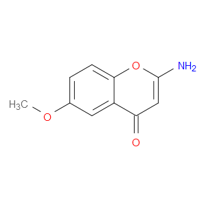 2-Amino-6-methoxy-4H-1-benzopyran-4-one