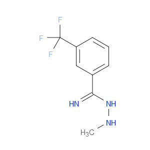 3-(Trifluoromethyl)benzenecarboximidic acid 2-methylhydrazide