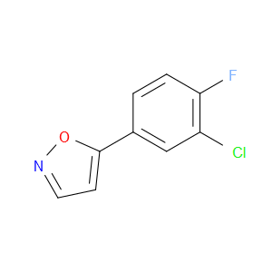 Isoxazole, 5-(3-chloro-4-fluorophenyl)-