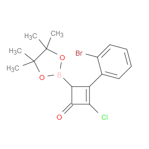 3-(2-bromophenyl)-2-chloro-4-(4,4,5,5-tetramethyl-1,3,2-dioxaborolan-2-yl)cyclobut-2-enone