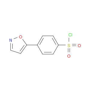4-(5-Isoxazolyl)benzenesulfonyl chloride
