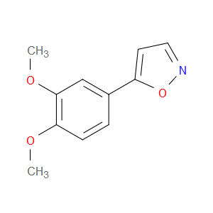 Isoxazole, 5-(3,4-dimethoxyphenyl)-