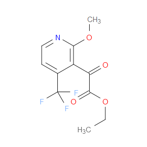 ethyl 2-(2-methoxy-4-(trifluoromethyl)pyridin-3-yl)-2-oxoacetate