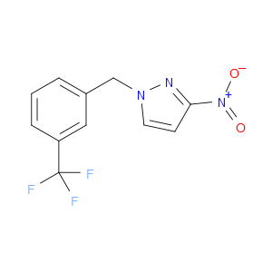 3-nitro-1-(3-(trifluoromethyl)benzyl)-1H-pyrazole