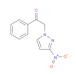 2-(3-nitro-1H-pyrazol-1-yl)-1-phenylethanone