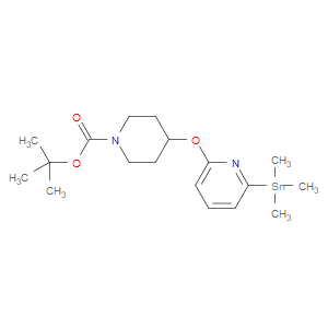 tert-butyl 4-((6-(trimethylstannyl)pyridin-2-yl)oxy)piperidine-1-carboxylate