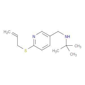 N-(1,1-Dimethylethyl)-6-(2-propen-1-ylthio)-3-pyridinemethanamine