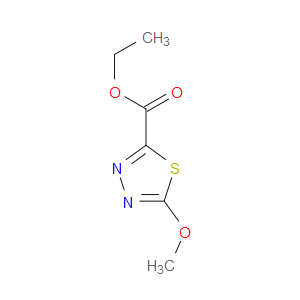 Ethyl 5-methoxy-1,3,4-thiadiazole-2-carboxylate