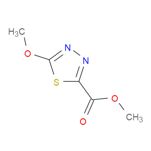 Methyl 5-methoxy-1,3,4-thiadiazole-2-carboxylate