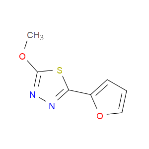 2-(2-Furanyl)-5-methoxy-1,3,4-thiadiazole