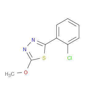 2-(2-Chlorophenyl)-5-methoxy-1,3,4-thiadiazole